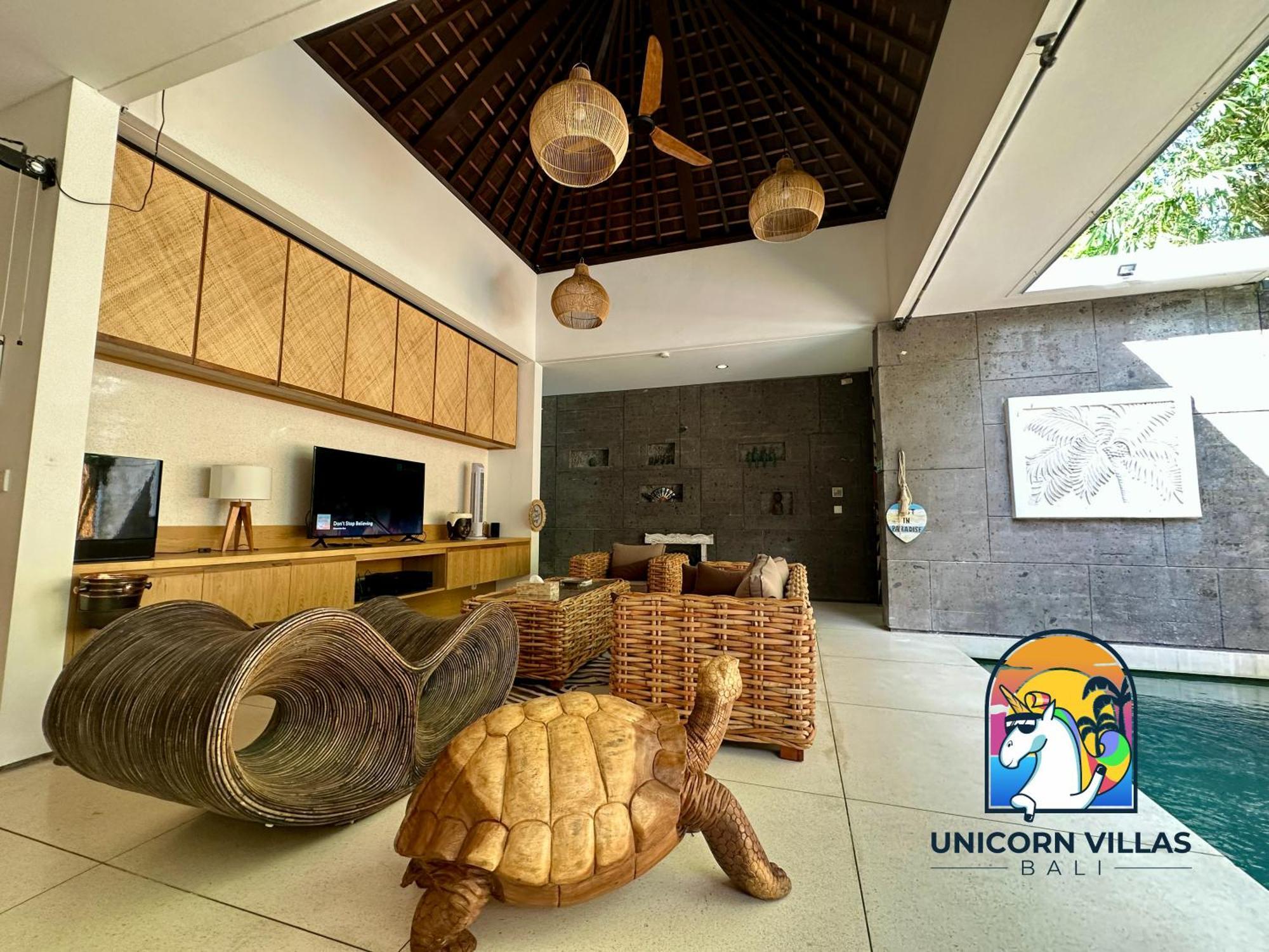 Villa Di Sawah - By Unicorn Villas Bali Kerobokan  Exterior photo
